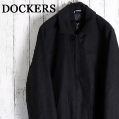 USA古着 DOCKERS ドッカーズ肉厚ウールジャケット ジップアップ