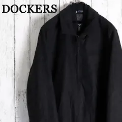 USA古着 DOCKERS ドッカーズ肉厚ウールジャケット ジップアップブルゾン