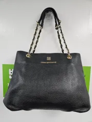 ルイキャトルズ ブラック チェーン ショルダーバッグ トートバッグ