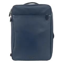 COACH(コーチ) リュックサック美品  - C6876 ネイビー レザー