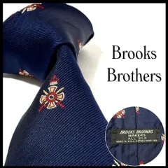ブルックスブラザーズ  ネクタイ  ブランド  ネイビー  紺  シルク  ビジネス  Brooks Brothers