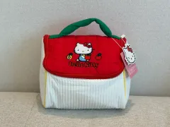 HELLO KITTY キルティング ポーチ バッグ レッド 新品