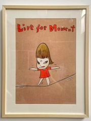 奈良美智 2002年 ドローイング原画 額装済 Tagboat証明書付 - メルカリ