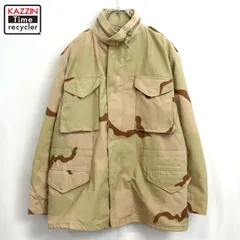 90s USA製 vintage U.S.ARMY デザートカモ M-65 フィールド ミリタリージャケット メンズ 表記MEDIUM-REGULARサイズ
