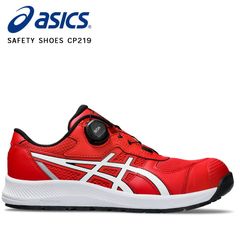 新品/asics WINJOB CP219 24cm レッド/ホワイト - メルカリ