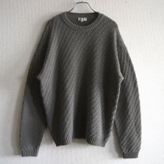 サイドリブ、メッシュ】C.E. シーイー古着網目ニット長袖ストリート 