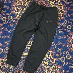 ナイキ(Nike) スウッシュ ロゴ 起毛 トレーナー パンツ L size