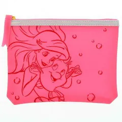 ディズニー フラットポーチ(化粧ポーチ) リトルマーメードアリエル DC Style Juelry