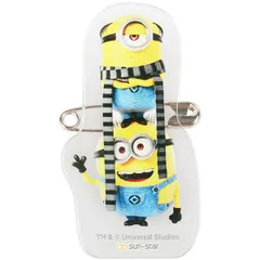 ミニオンズ アクリルクリップ バッジ B