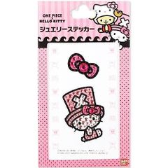ハローキティ One Piece Jewelry Sticker Chopper Ribbon Character Sanrio