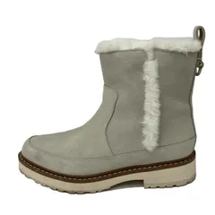 COLE HAAN(コールハーン) ショートブーツ 6B レディース美品  - ベージュ サイドゴア