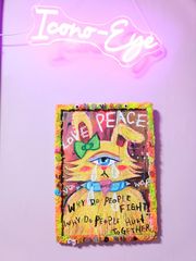 一点物アート】SADNESS-嘆きのうさぎ-【A3サイズ. 現代アート - メルカリ