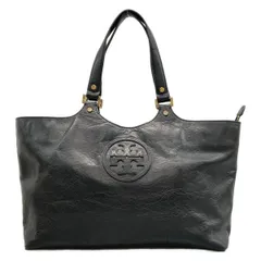 TORY BURCH(トリーバーチ) ハンドバッグ美品  - 黒 レザー