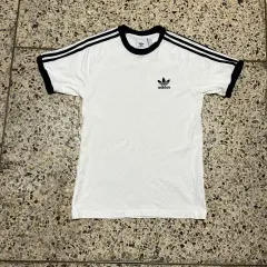 アディダス(ADIDAS) 白 リンガーTシャツ