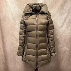 ✨TATRAS タトラス 高級グースダウンコート 01 美シルエット フード着脱可✨シャンパンゴールド 514のサムネイル