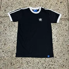 アディダス (ADIDAS) ブラック リンガーTシャツ