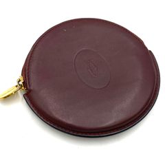 Cartier カルティエ マストライン 丸型 コインケース ボルドー - メルカリ