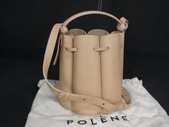 未使用級 希少POLENE ポレーヌ YKE レザー カゴバッグ 井桁弘恵着用 