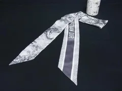 ■新品■未使用■ ChristianDior ディオール トワル ドゥ ジュイ ソヴァージュ ミッツァ シルク ツイリー リボンスカーフ FV8994
