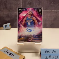 2025-26 Topps Midnight NBA Thomas Sorber 直筆サインカード 直書き