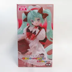 中古 未開封品 Trio-Try-iT Figure 初音ミク×チロルチョコ 初音ミク ミルクver. FuRyu/フリュー フィギュア pr02824