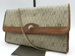 Christian Dior　ディオール　チェーンショルダーバッグ　ハニカム　176