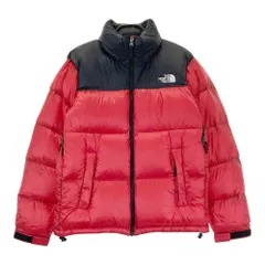 THE NORTH FACE ザ ノースフェイス ND91308 ダウンジャケット ヌプシ  レッド系 M [240101551066] メンズ