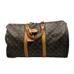 LOUIS VUITTON ルイヴィトン モノグラム キーポル 50 ボストンバッグ M41426 ブランド メンズ レディース 旅行 大きめ 中古 W４