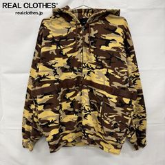 00s PJ Mark サーマル地 フルジップパーカー カモ 2XL 平成 - メルカリ