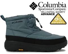 コロンビア イエローテイル ショーティー アドバンス ウォータープルーフColumbia YELLOWTAIL SHORTY ADVANCE OHI BLACK/NOIR yu2786-010 ブラック 防水 ビブラム コーデュラ ウインター