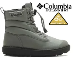 コロンビア サップランド 2 ウォータープルーフ オムニヒートインフィニティColumbia SAPLAND II WP OMNI-HEAT INFINITY BLACK/NOIR yu4541-010 保温 防水 防滑 ビブラム スノーブーツ