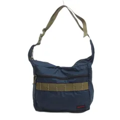ブリーフィング BRIEFING ナイロン ショルダーバッグ USA製 ネイビー