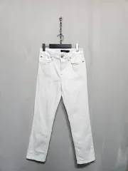 ラルフローレン 白 デニム ズボン