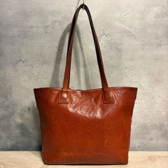 美品 本革 大容量】イルビゾンテ メンズビジネストートバッグ レザー 