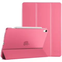 ProCase iPad Air 11インチ ケース M3 (2025) / M2 (2024) / iPad Air 第5世代 / 第4世代 軽量 スタンド 三つ折り フォリオ保護ケース 半透明バックカバー Apple Pencil 2対応 対応端 ...