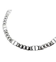 ディオール DIOR CDアイコン チェーン リンク ネックレス　w25975