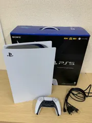 ÷ 1 【通電確認済み】PlayStation5 本体 デジタルエディション CFI-1200B コントローラーセット 箱あり【ゲーム機本体】【3】
