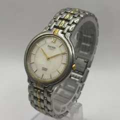 【✨高級ブランド✨】　CITIZEN 5639-F61401 シチズン 腕時計　EXCEED クォーツ　quartz 国産　昭和レトロ　アンティーク　ヴィンテージ　おしゃれ　かわいい　コレクション　コレクター　希少　レア　メンズ　コンビ　ゴールド　シルバー