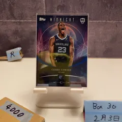 2025-26 Topps Midnight NBA Cedric Coward Memphis Grizzlies RC ルーキー Rookie Refractor カード