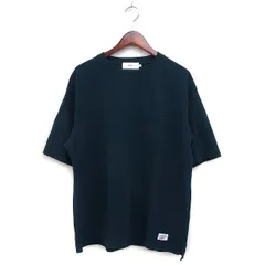 アズールバイマウジー AZUL by moussy 半袖 Tシャツ カットソー クルーネック 無地 L グリーン 緑 /FT30