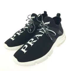 PRADA プラダ ニットスニーカー 表記サイズ:表記なし  1E344L   ブラック/ホワイト レディース / 240001159334