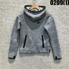 ナイキ テックフリース フードTシャツ グレー