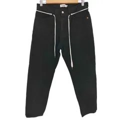 エクストララージ XLARGE テーパード ブラック デニム メンズ  32