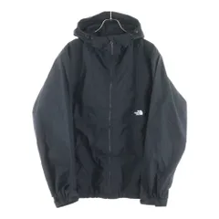 THE NORTH FACE (ザノースフェイス) COMPACT JACKET ロゴエンブロイダリー コンパクトジャケット ブラック NP72230