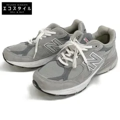 NEW BALANCE ニューバランス M990GY3 Made in USA スエード/メッシュ ローカットスニーカー US8