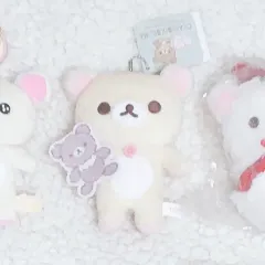コリラックマ ぬいぐるみ キーホルダー