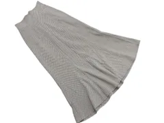 COCODEAL ココディール チェック マーメイド スカート size2/黒ｘ白 ■■ レディース