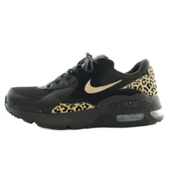 ナイキ NIKE エア マックス エクシー GPX Air Max Excee GPX スニーカー スエード レザー ローカット ヒョウ柄 レオパード US7.5 24.5㎝ 黒 ブラック IO8734-010 /XZ ■GY18