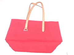 MOSCHINO モスキーノ トート バッグ 赤 ■■ レディース