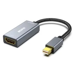 BENFEI Mini DisplayPort - HDMI、4K@60Hz アクティブ Mini DP - HDMI アダプター (Thunderbolt 2互換) MacBook Air/Pro、Surface Pro/ドック、モニター、プロジェ ...